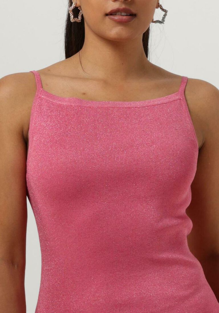 Neo Noir Contima Pink Glitter Ribbed Knit Mini Dress – Bodycon | Women's Designer Outlet