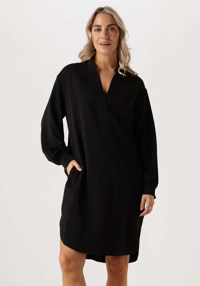 Neo Noir Lexia Crepe Dress – Black
