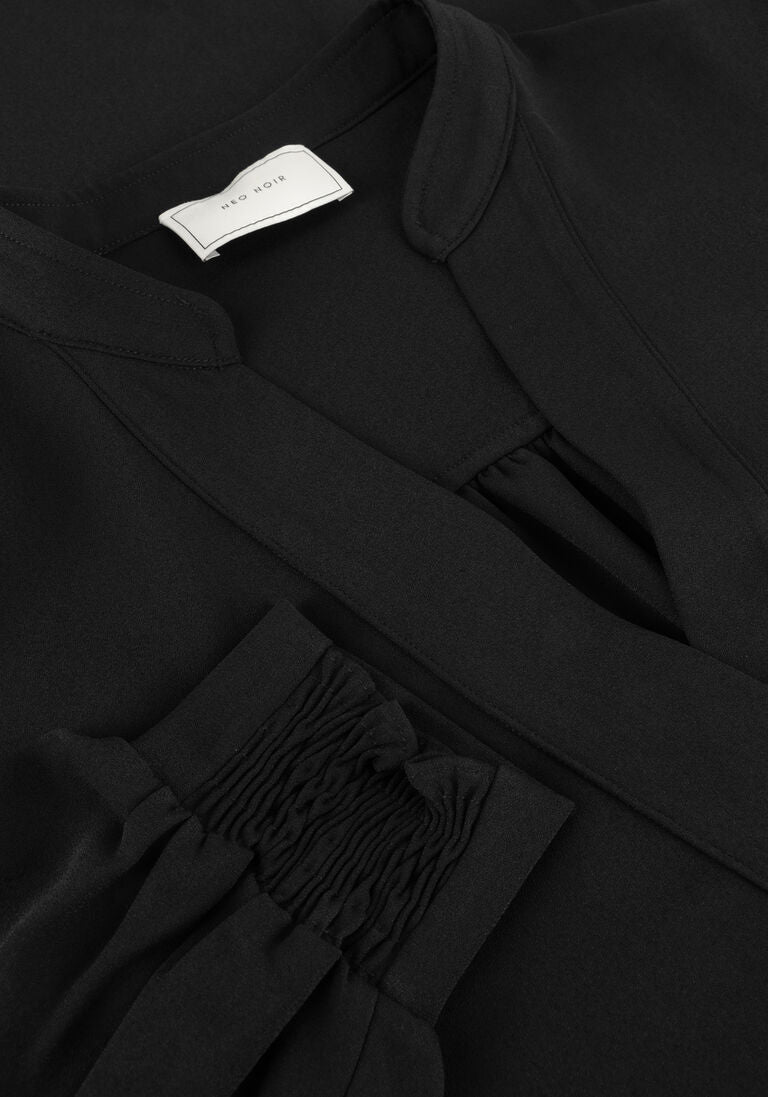 Neo Noir Lexia Crepe Dress – Black