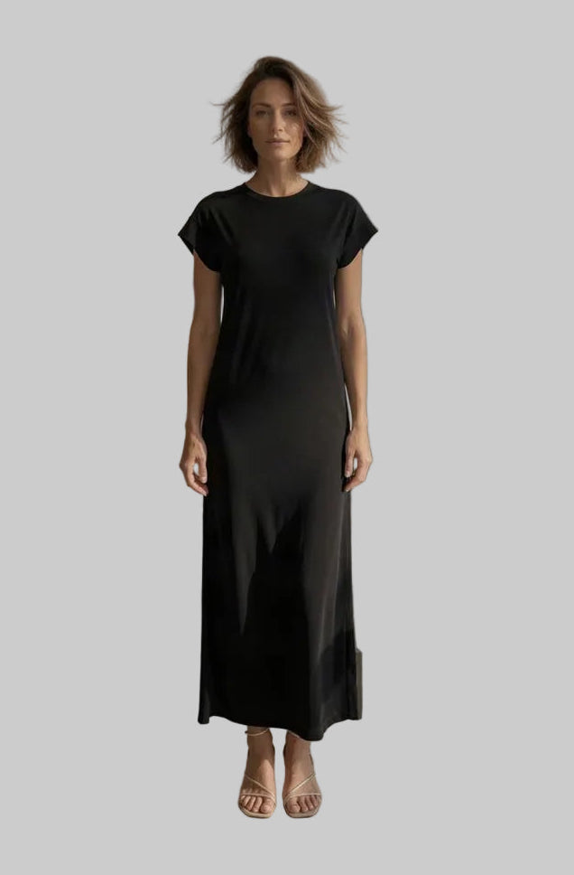 PIECES PCANDORA SS O-Neck Lena Maxi Dress