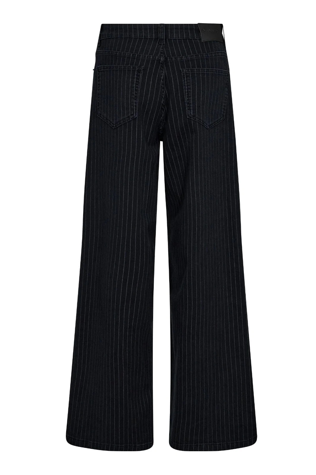 Co'couture Pincc jeans met wijde pijpen – zwart