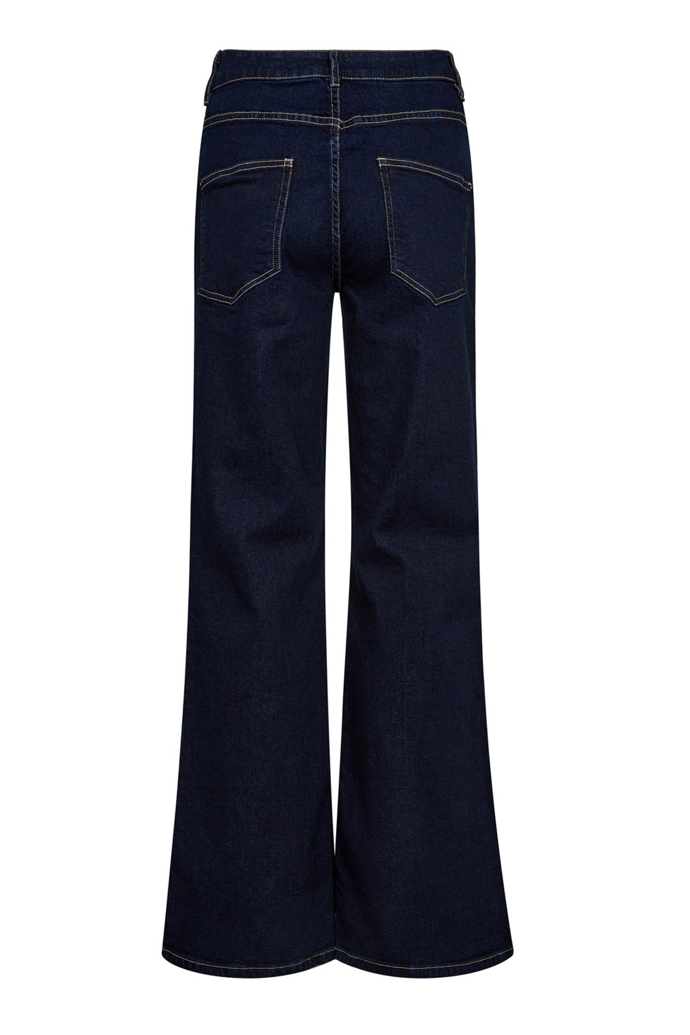 Co'couture Theo CC jeans met wijde pijpen – donkere denim