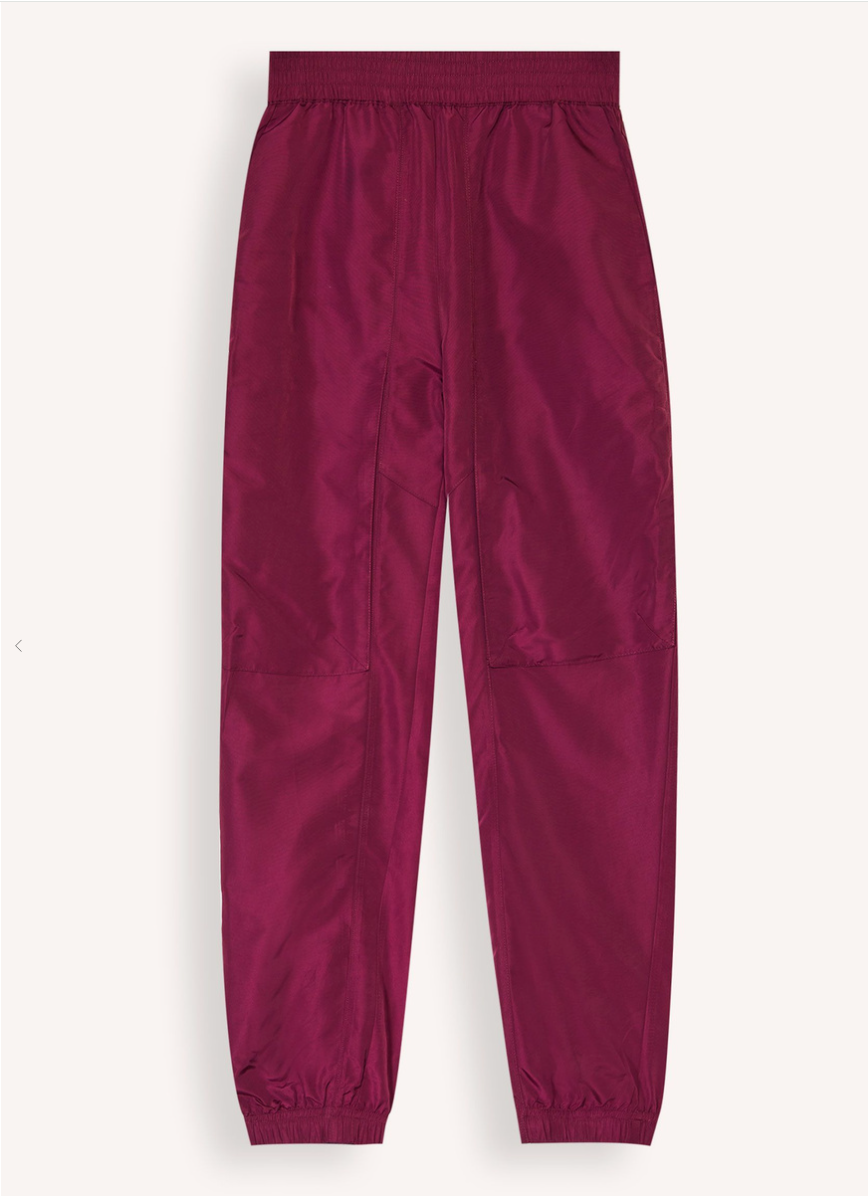 Co'couture Trice Tech broek – bordeauxrood
