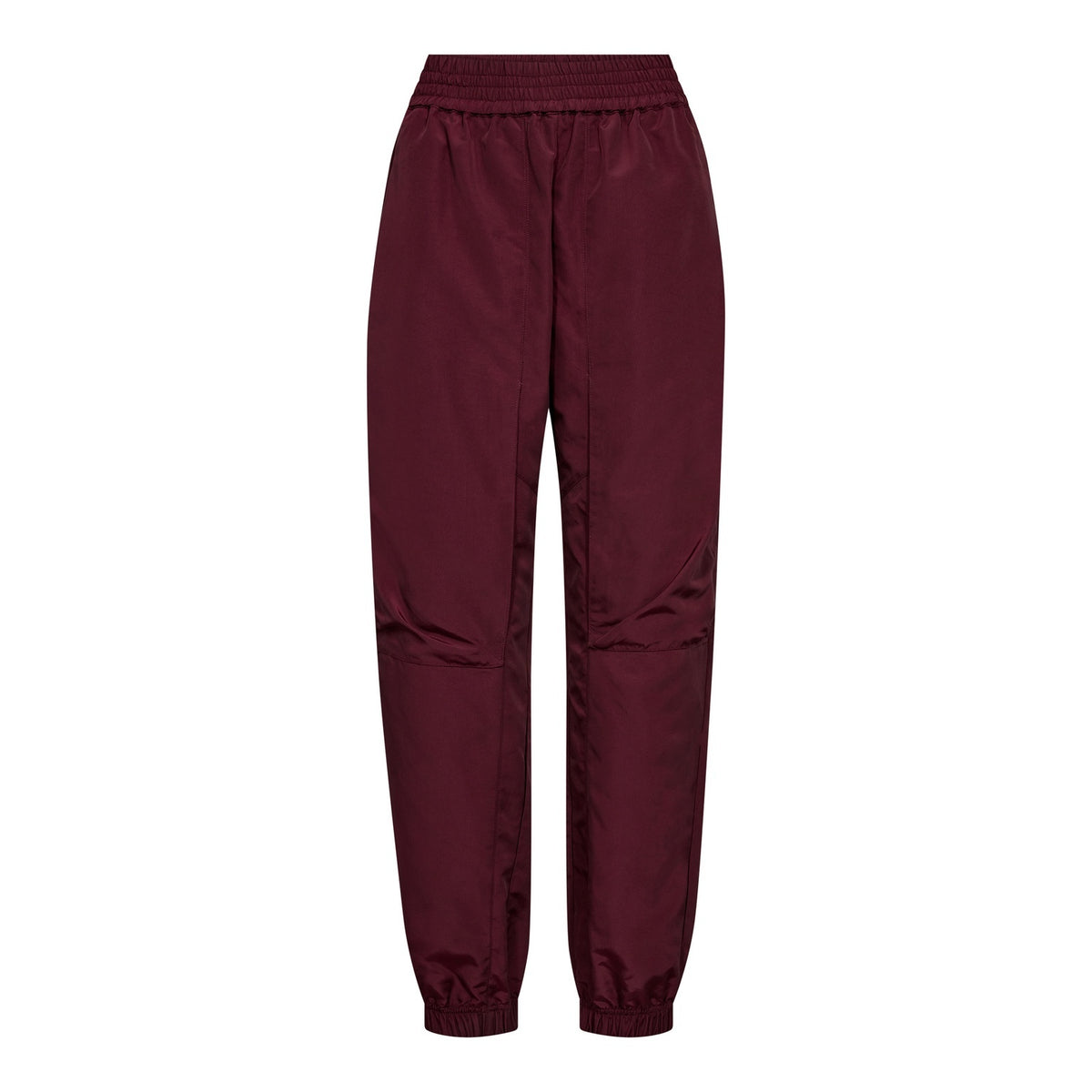 Co'couture Trice Tech broek – bordeauxrood