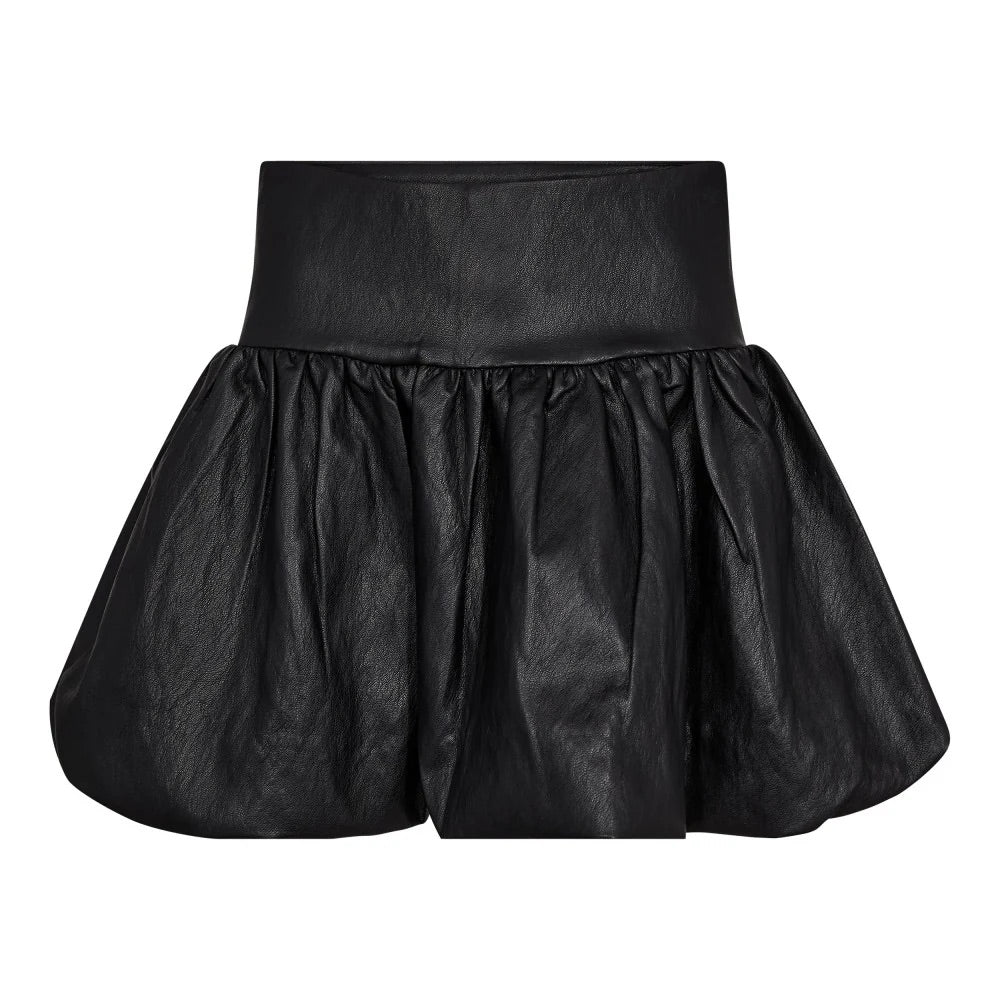 Co'couture Gitt CC mini-ballonrok – zwart