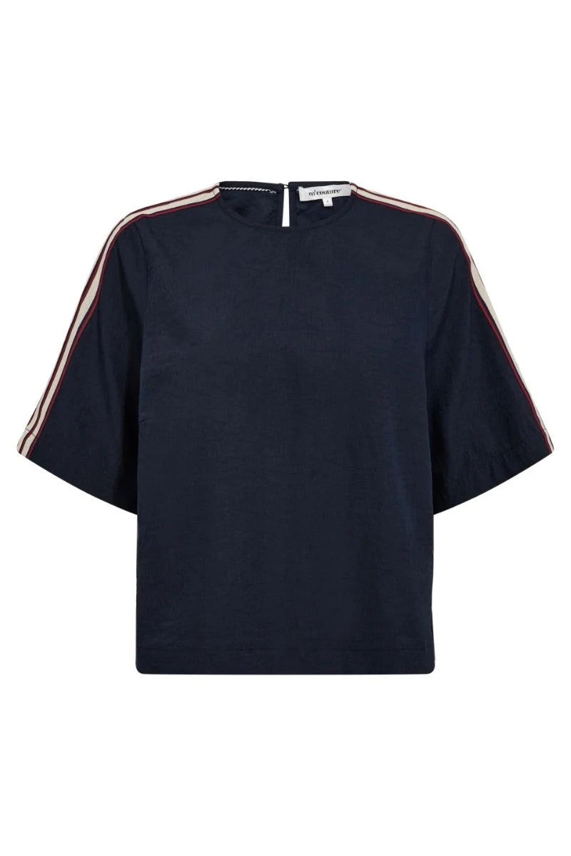 Co'couture Mingus CC Blouse SS – Navy