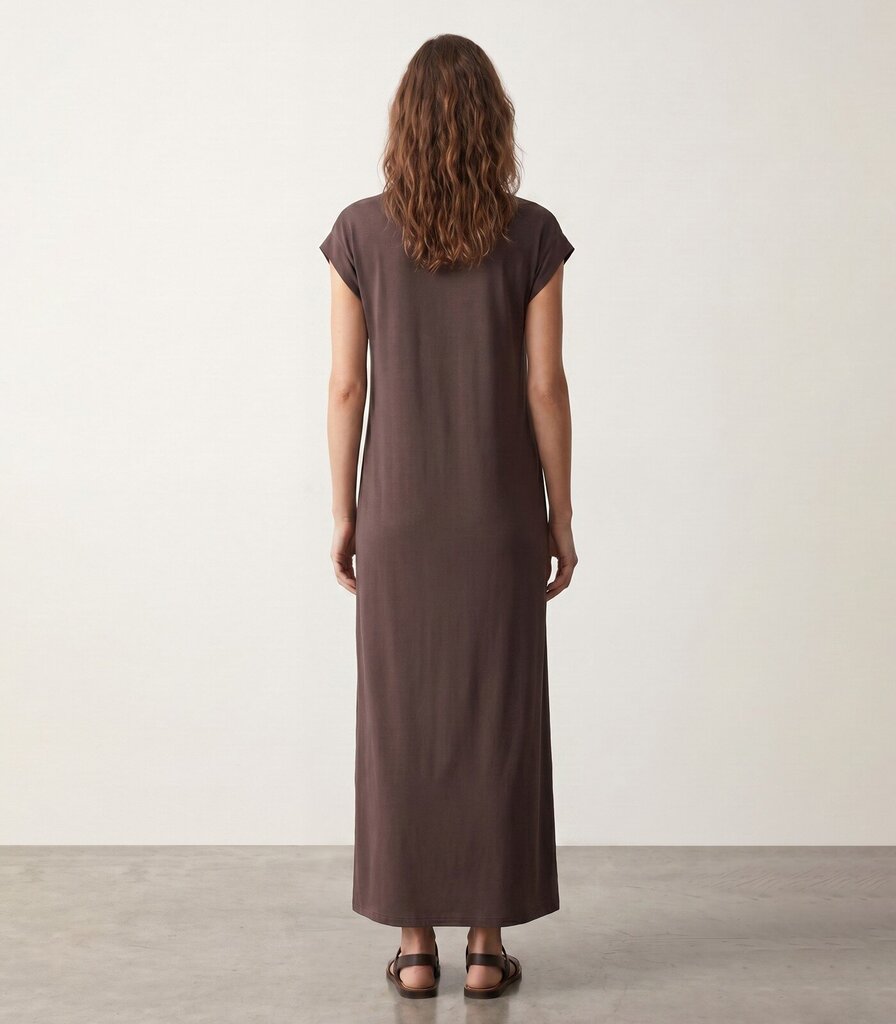 PIECES PCANDORA SS O-Neck Lena Maxi Dress