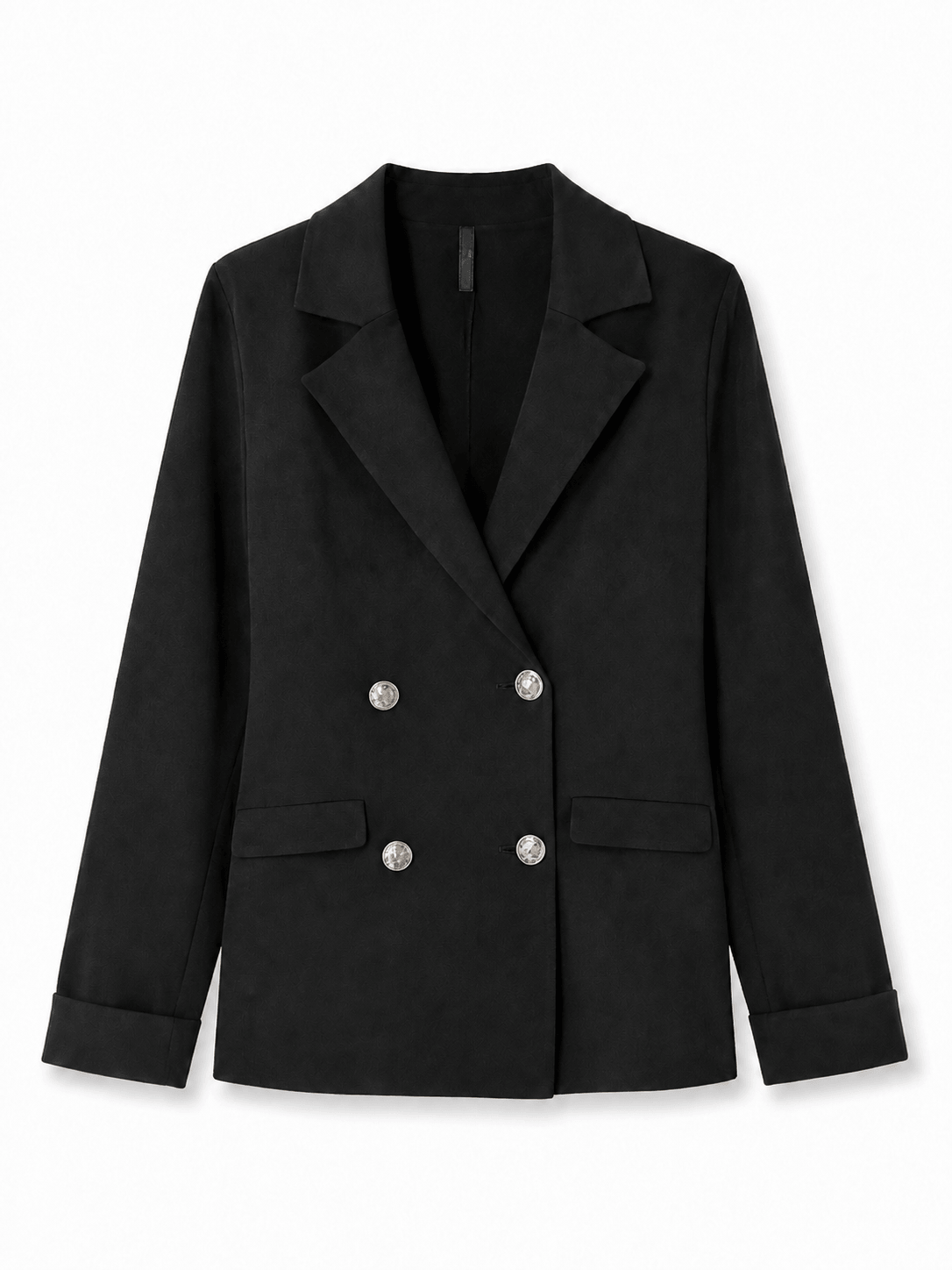 Zwarte Marciano by Guess blazer met dubbele knopenrij.