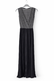 Sorbet SBAndrea Wide-Leg Jumpsuit - Navy Stripe