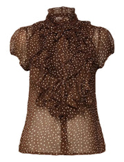 Saint Tropez LiljaSZ Crinkle SS Shirt